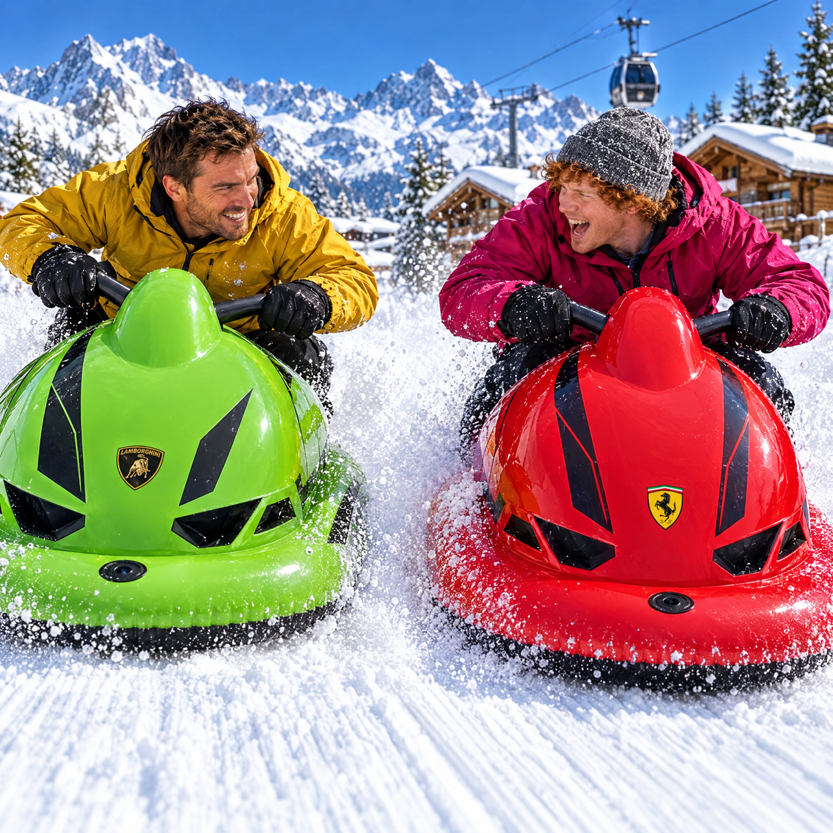 Turbo Snow Racer – Inflatable Sport Snow Sled